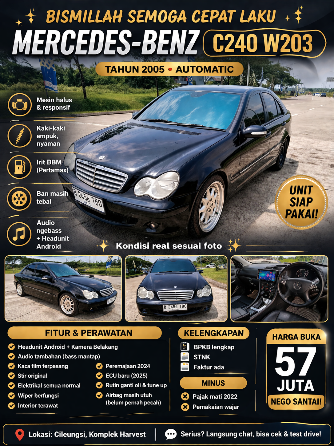 Jual Mobil Mersendes BenZ